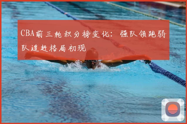 CBA前三轮积分榜变化:强队领跑弱队追赶格局初现