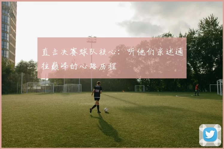 直击决赛球队核心:听他们亲述通往巅峰的心路历程