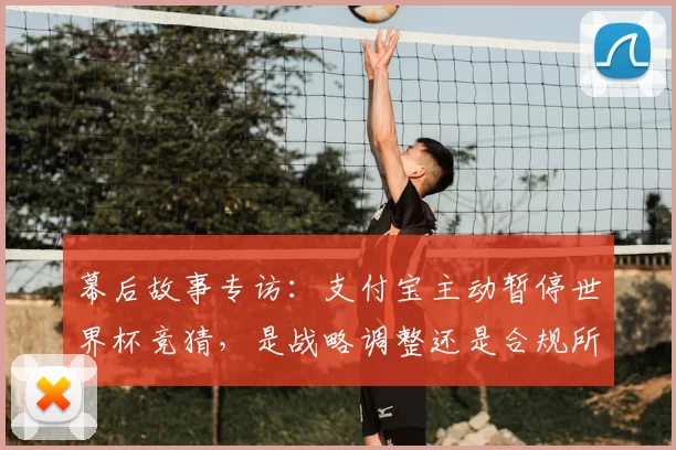 幕后故事专访：支付宝主动暂停世界杯竞猜，是战略调整还是合规所需？